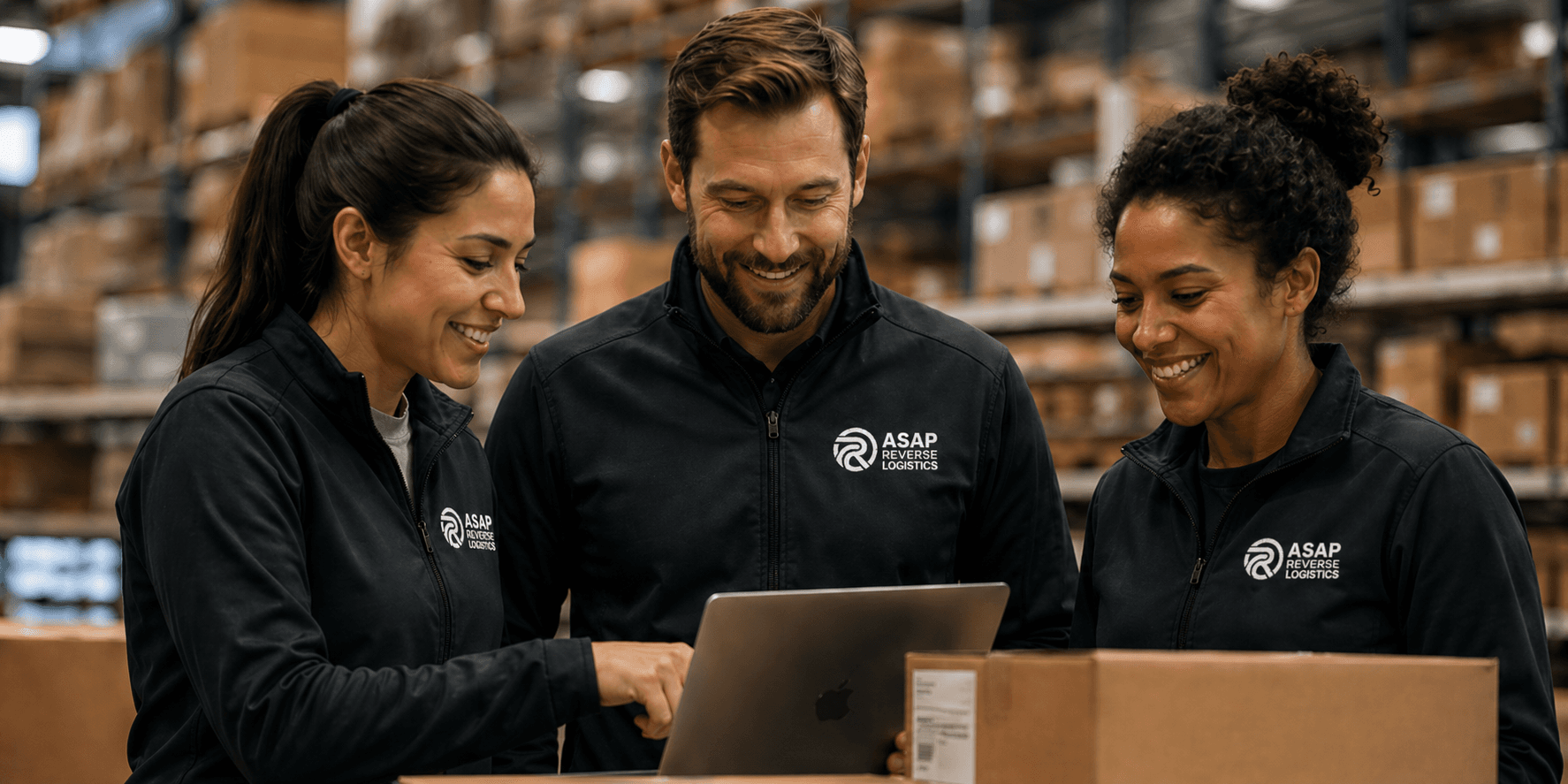 ASAP Reverse team reviewing retailer returns performance